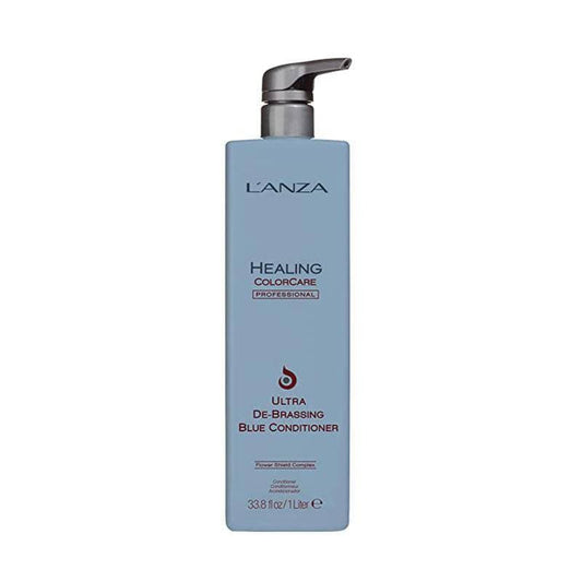L'anza Healing Colorcare De-brassing Blue Conditioner-33.8 fl.oz